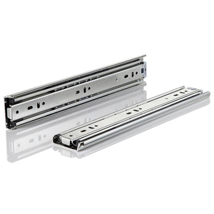 Furniture Hardware 51mm Heavy Capacity Tool <strong>Mechanical</strong> Cabinet Drawer <strong>Slide</strong> Rail Sliding Drawer Hardware Locking Drawer <strong>Slides</strong> - Product Image 6
