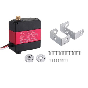Mô-men xoắn cao dsservo rds3225 Robot <span class=keywords><strong>servo</strong></span> kỹ thuật số 25kg 180/270 độ kim loại bánh răng kép trục <span class=keywords><strong>servo</strong></span> cho RC xe ô tô máy bay quadcopter - Product Image 2