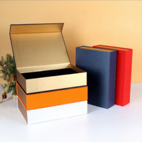 Scatola Regalo Rigida con Coperchio per Confezionamento Tè, con Laminazione Lucida Floccata e Goffratura Personalizzata