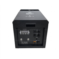 Mesin Sembur Api Bergerak IP65 untuk Luar Ruangan 6-8m DMX512, Penyembur Api Putar untuk Stadion, Konser & Pertunjukan Panggung