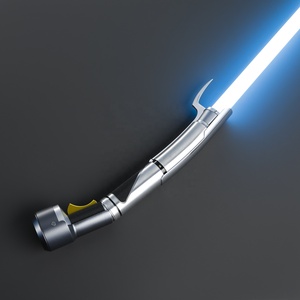 <span class=keywords><strong>Sabre</strong></span> laser Jedi Dooku Nexussabers <span class=keywords><strong>Force</strong></span> <span class=keywords><strong>FX</strong></span> pour duels intenses, avec effets de flash au choc et poignée métallique, jouet lumineux pour le cosplay - Product Image 4