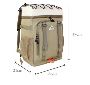 Sac à dos isotherme étanche grande capacité pour pique-nique, randonnée et camping, personnalisable OEM/ODM, fabriqué en usine - Product Image 4