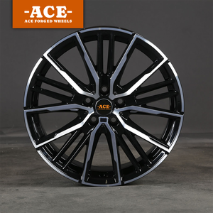 Jantes de voiture de course à fond profond noir mat, Beadlock, en aluminium forgé chromé, compatibles avec les voitures particulières F30 <span class=keywords><strong>M2</strong></span> pour <span class=keywords><strong>BMW</strong></span>, style 469M - Product Image 3