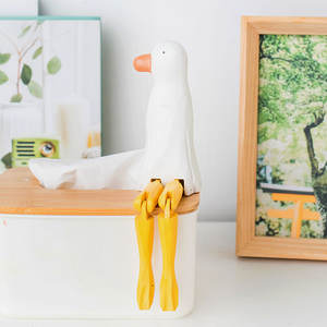 Handmade Estilo Europeu Long-Legged Gaivota Simples Doce Pequeno Artesanato De Madeira para Móveis Desktop Wall Signs Caixas De Madeira - Product Image 3