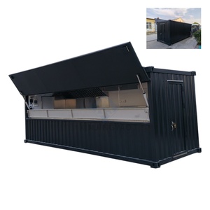 Contenedor Móvil Eléctrico Personalizado para <span class=keywords><strong>Pizza</strong></span>/Café/Hot Dogs/Helados, Casa Contenedor Temporal para Exteriores - Product Image 1