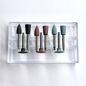 RA0109 kit di lucidatura in amalgama di alta qualità per il manipolo dentale a bassa velocità utilizzano frese diamantate a tre colori - Product Image 5
