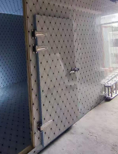 100 mm PU-Isolierte Kühlraum-Schwingtür Halbversenkte Scharniertür Halbverdeckte Tür Tiefkühlraum-Tür - Product Image 3