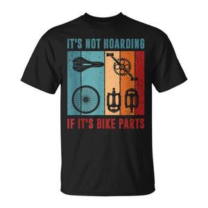 C'est pas du stockage, c'est du ramassage de pièces de vélo - T-shirt de mécanicien de vélo unisexe pour adulte à manches courtes et col rond avec impression sérigraphiée - Product Image 1