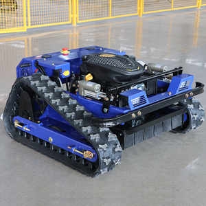 Tondeuses à gazon robotisées télécommandées personnalisées Beijun Loncin 224CC à essence 1500W à double moteur pour terrains en pente BJ-K550CJ - Product Image 3
