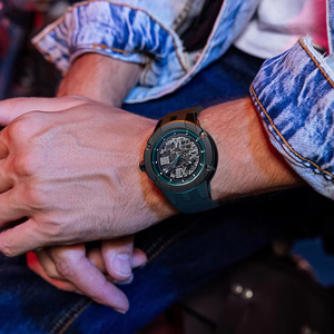 Montre BG7701, mécanique automatique allemande, squelette, étanche, pour homme, cadeau pour l'anniversaire de votre petit ami - Product Image 6