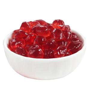 Doking Venta al por mayor Granada y fresa con sabor a bola de cristal Perlas Crujiente Boba para <span class=keywords><strong>BubbleTea</strong></span> OEM/ODM Disponible - Product Image 3