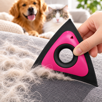 Outil de toilettage pour animaux de compagnie, Kit de dépoussiérage pour poils d'animaux, Brosse pour chien, Peigne pour chat, Outil pour chat, Dispositif anti-poils pour chiens, chats et intérieur de voiture, Brosse anti-poils