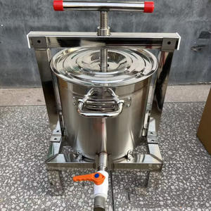 أدوات حفظ النحل سعة 10 لترات ماكينة عصر شمع النحل من الفولاذ المقاوم للصدأ ماكينة عصر استخراج عسل عصر شمع العسل - Product Image 5