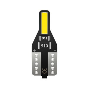 หลอดไฟ LED W5W T10 194 921 501ไฟเตือน7020ประตูรถ12V 6000K อุปกรณ์เสริมสำหรับรถยนต์ - Product Image 1