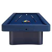 Table de billard de luxe sur mesure 8ft 9ft, design créatif, directement de l'usine