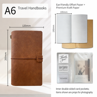 Agenda hebdomadaire et mensuel STX A6 2027, agenda pour enseignants, carnet de notes, journal en cuir PU, journal de lecture, fournitures de journalisation personnalisées