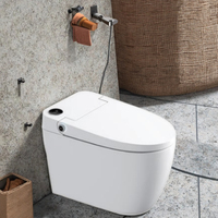 Toilette intelligente moderne de luxe AI WC certifiée, bidet intelligent pour salle de bain, toilette flottante Horow T38 avec intelligence intelligente