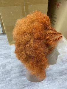 Perruque <span class=keywords><strong>Afro</strong></span> avec Tresses Perruque Courte en Dentelle <span class=keywords><strong>Coupe</strong></span> Pixie Perruques de Cheveux Humains pour Femmes Noires - Product Image 5