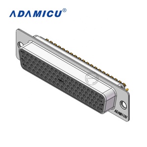 Fabricant-Connecteur Micro D-<span class=keywords><strong>Sub</strong></span> 78 broches distribué Prises industrielles Connecteur secondaire de pot à souder - Product Image 2