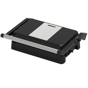 Grill d'intérieur électrique Presse à <span class=keywords><strong>panini</strong></span> Machine antiadhésive facile à nettoyer Grilles en acier inoxydable Contrôle de température détachable Ménage - Product Image 3