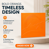 Emballage personnalisé en papier recyclable pour disques vinyles carrés avec pochette intérieure antistatique, design estampé/debossé à chaud