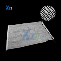 Op maat gemaakte logo bedrukking 10kg 20kg 30kg 50kg PP Leno mesh netzakken voor groenten en fruit