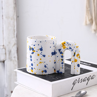 Tasse en céramique avec Logo personnalisé de Style coréen, tasse à café créative personnalisée, tasse en céramique, vente en gros