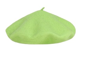 Boina de Lana Francesa Personalizada OEM ODM de Moda, Venta al por Mayor, Boina de Invierno de Color Sólido Personalizada, Gorra de Boina para Mujer - Product Image 5
