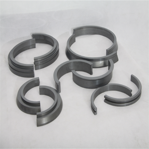 Anillos guía de carburo de silicio cerámico de alta calidad personalizados, semianillos de carburo de silicio, piezas de sellado mecánico <span class=keywords><strong>para</strong></span> bombas - Product Image 6