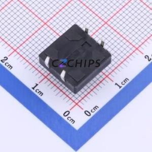 TSF001A09026A Tactile Switch DIP-4P,12x12mm Switch Round Button 2.6N Through Hole 12mm - Product Image 2