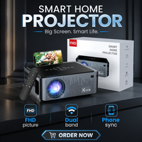 Projecteur intelligent Android XNANO X1 PRO 2026 de haute qualité, technologie LED Full HD, lampe à lumière LED, projecteur portable pour entreprise et domicile