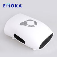 Elektrischer Wiederaufladbarer Luftkompressions-Handmassager mit Wärmefunktion und Zeitsteuerung für Tiefengewebe-Fingermassage