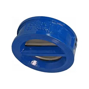 DIN 3202 PN10 PN16 Epoxy Coated Ductile Iron Dual Plate Wafer Check Valve