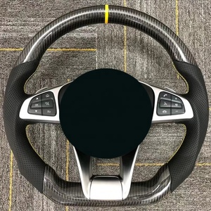 Cubierta de Volante de Fibra de Carbono para Auto, Accesorio de Moda para <span class=keywords><strong>Mercedes</strong></span>-Benz <span class=keywords><strong>E300</strong></span> - Product Image 6
