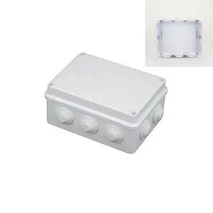 Outdoor small dust-proof plastic junction box for monitoring power supply and cctv junction box and electrical junction box