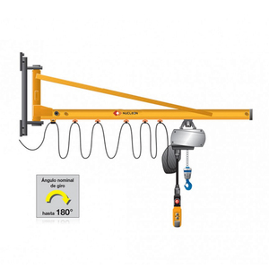 Grue en porte-à-faux électrique supportée par le mur Orientation Grues à flèche murales 5 tonnes et elles ont le levage localisé à 360 degrés - Product Image 4