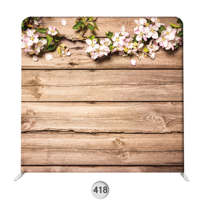 Soporte de Fondo para Fiestas de Instalación Rápida, Tubo de Aluminio de 32*1.0mm, Sublimación de Tinta, 8x8 pies, CMYK a Todo Color, Duradero, para Pancartas de Banquete - Product Image 1