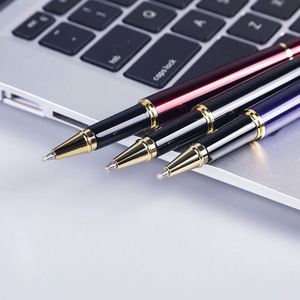 Stylo bille en métal personnalisé de haute qualité, promotionnel, original, avec logo, durable, écriture fluide, impression sérigraphique - Product Image 4