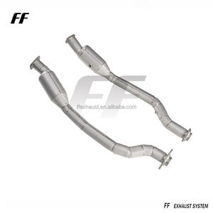 Tuyau de descente de haute qualité pour jeep Grand Cherokee <span class=keywords><strong>SRT</strong></span> 6.4 système d'échappement de tuyau de descente de Performance de course - Product Image 2