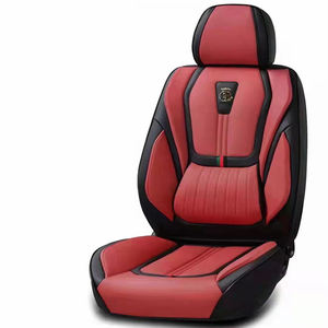 Nouveau design de housse de siège de <span class=keywords><strong>voiture</strong></span> originale de luxe imperméable facile à nettoyer housse de siège de <span class=keywords><strong>voiture</strong></span> en cuir personnalisée à coutures diamantées - Product Image 5