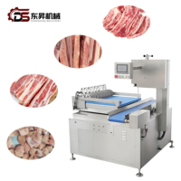Machine à scier les os industrielle automatique à mouvement alternatif avec commande numérique CNC pour la découpe de viande congelée, de poisson, de porc, de bœuf et de mouton