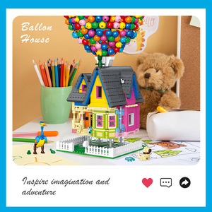 JIESTAR JJ9047 2626PCS Série Cinéma Maison à Ballons Volants Modèle de Construction Jouet Éducatif Technique Cadeau de Festival - Product Image 3