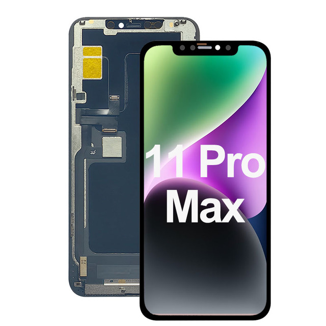 Mobile Phone LCD Display Replacement Compatible with iPhone 11 Pro Max Touch Screen with Natural Color Output