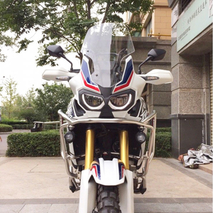 Parabrisas de motocicleta personalizado Scooter Wind Shield Screen Visor para <span class=keywords><strong>Honda</strong></span> Africa Twin <span class=keywords><strong>CRF</strong></span> <span class=keywords><strong>1000L</strong></span> CRF1000L - Product Image 6