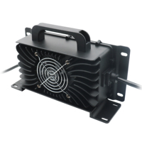 Cargador LNLEE 1200G Personalizado, Impermeable, 48V 30A, Rápido, Automático, Inteligente, con Cable Retráctil de Aluminio, 16S, para Baterías Lifepo4