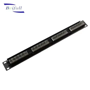 Panneau RJ45 19 "<span class=keywords><strong>1U</strong></span> Metal UTP Match 24 Port Cat6 de l'usine de Shenzhen - Product Image 3