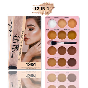 Brocha de Maquillaje <span class=keywords><strong>Micolor</strong></span> Compacta de Doce Orificios, Diseñada Especialmente para Contorno, Cobertura, Iluminación y Minerales - Product Image 5