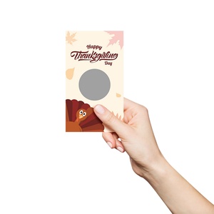 Billet à gratter promotionnel pour gagner, impression numérique, conception gratuite, carte à gratter - Product Image 5