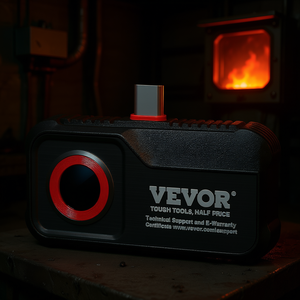 Caméra d'imagerie thermique Vevor, résolution IR 256x192, caméra visuelle infrarouge, fréquence de rafraîchissement 25Hz, pour usage industriel - Product Image 2