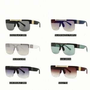 Gafas de Sol Cuadradas Extra Grandes de Lujo para Hombre y Mujer, Novedad 2020, Protección UV400, Lentes de una Pieza Abatibles - Product Image 4